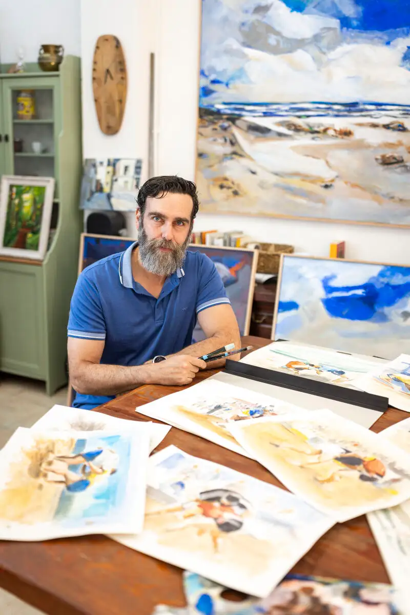 Ciro Miró, pintor y actor canario.
