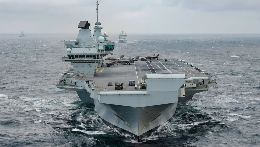 Portaaviones HMS 'Prince of Wales'.