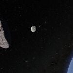 El asteroide que amenaza a la Luna parece un disco de hockey