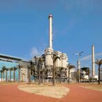 Imagen del ECOPARC, planta de reciclaje en Sant Adrià del Besòs