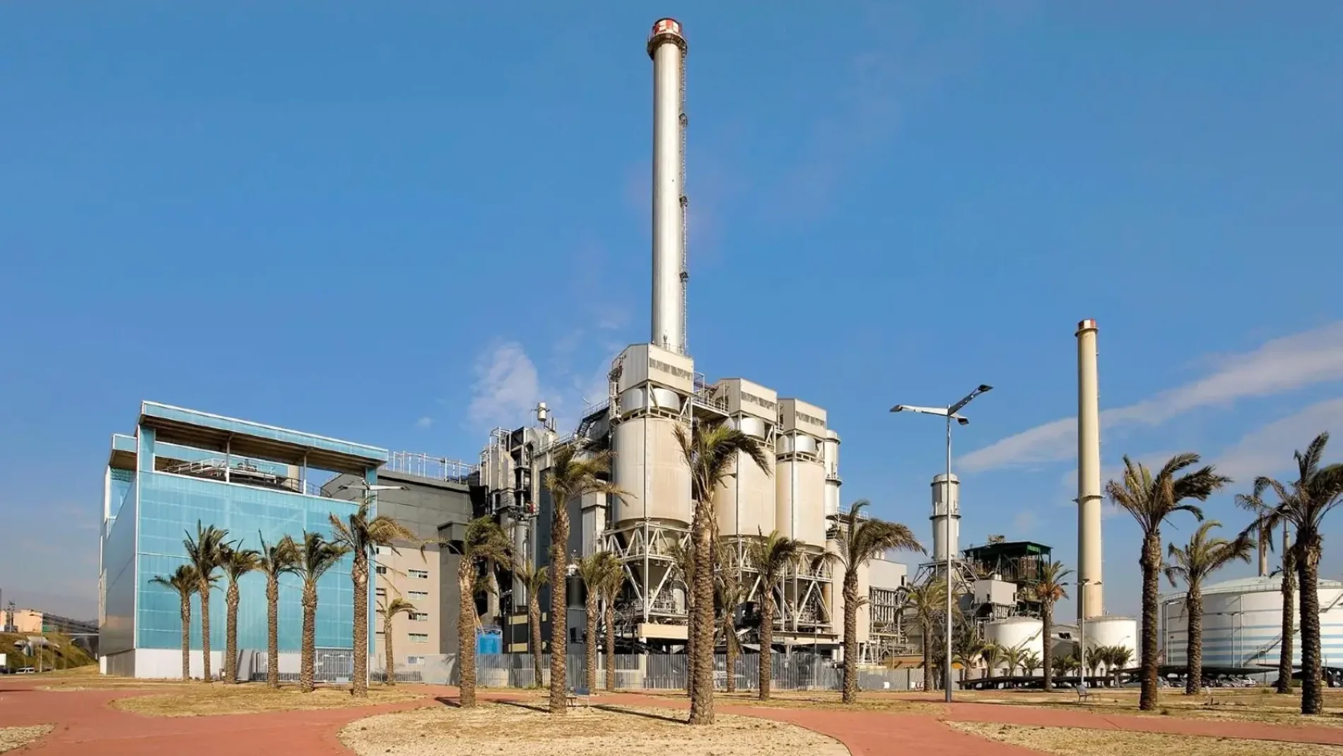 Imagen del ECOPARC, planta de reciclaje en Sant Adrià del Besòs