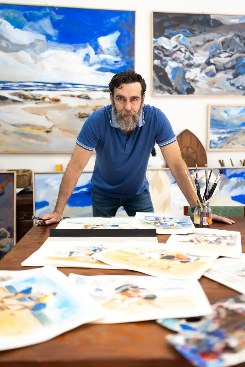 Ciro Miró, pintor y actor canario.