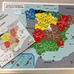 La ONCE lanza nuevos mapas accesibles para garantizar la inclusión en las aulas