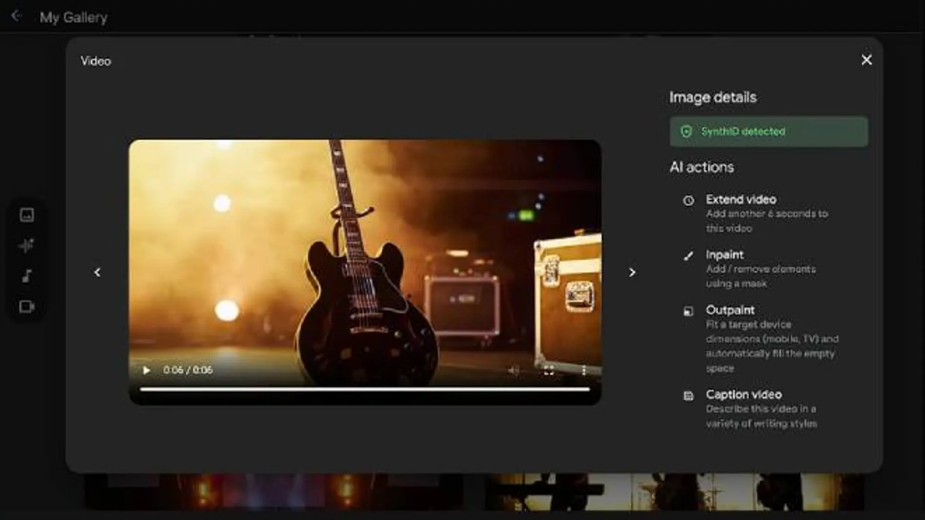 Edición de vídeo con IA en Vertex AI.