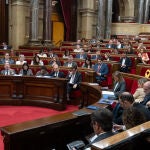 Sesión de control al Govern en el Parlament
