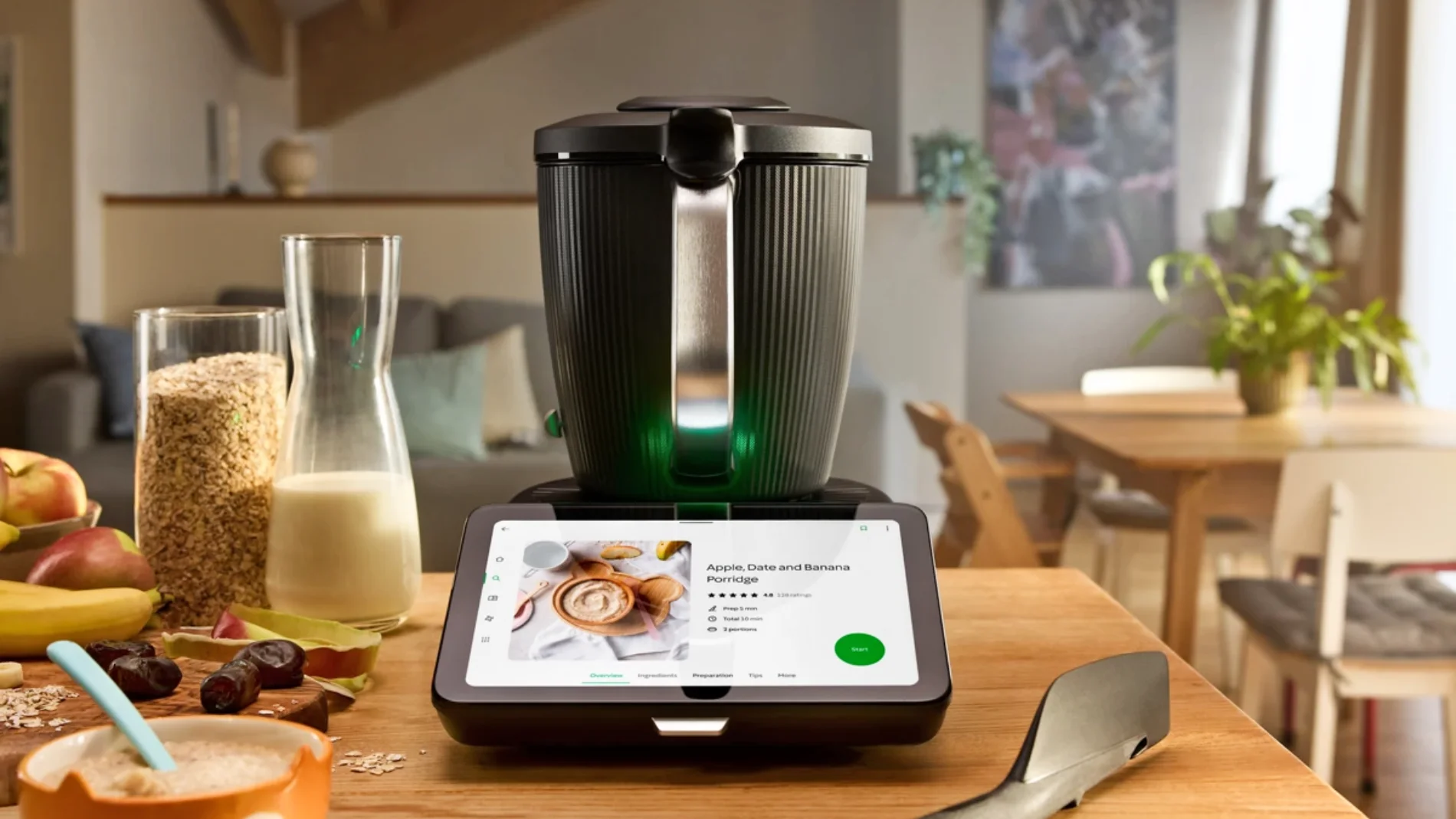 El nuevo robot de cocina Thermomix TM7, en un sofisticado color negro