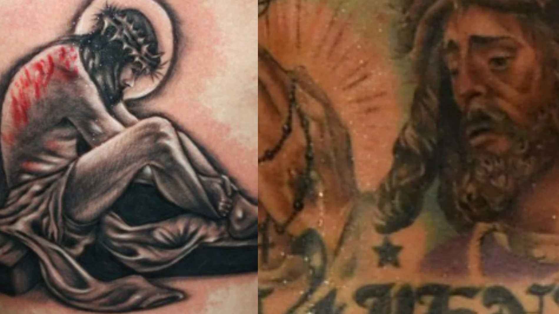 Los tatuajes sagrados de los futbolistas