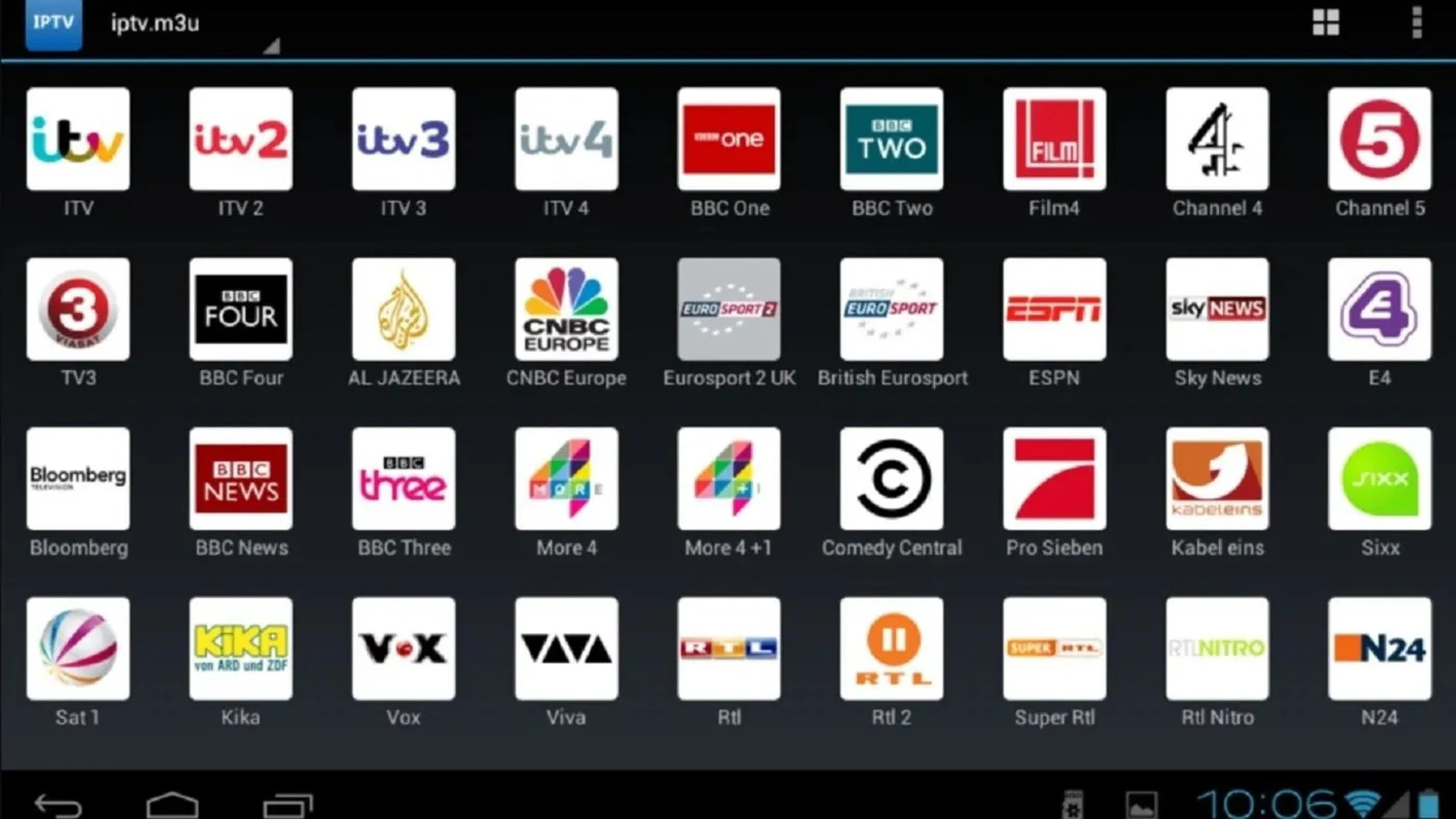 El servicio IPTV ofrece un extenso catálogo de emisiones