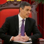 Pedro Sánchez, durante su visita a Vietnam