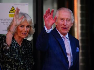 Los reyes Carlos III y Camila del Reino Unido