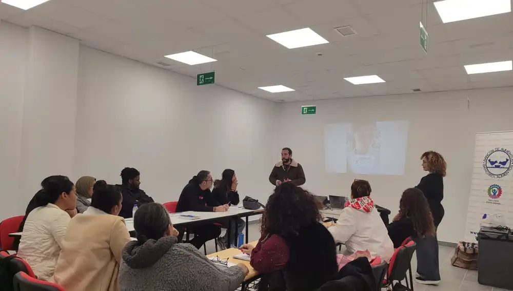 Uno de los cursos de formación que lleva a cabo la entidad malagueña