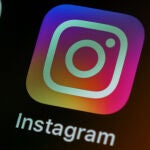 App de Instagram en un smartphone