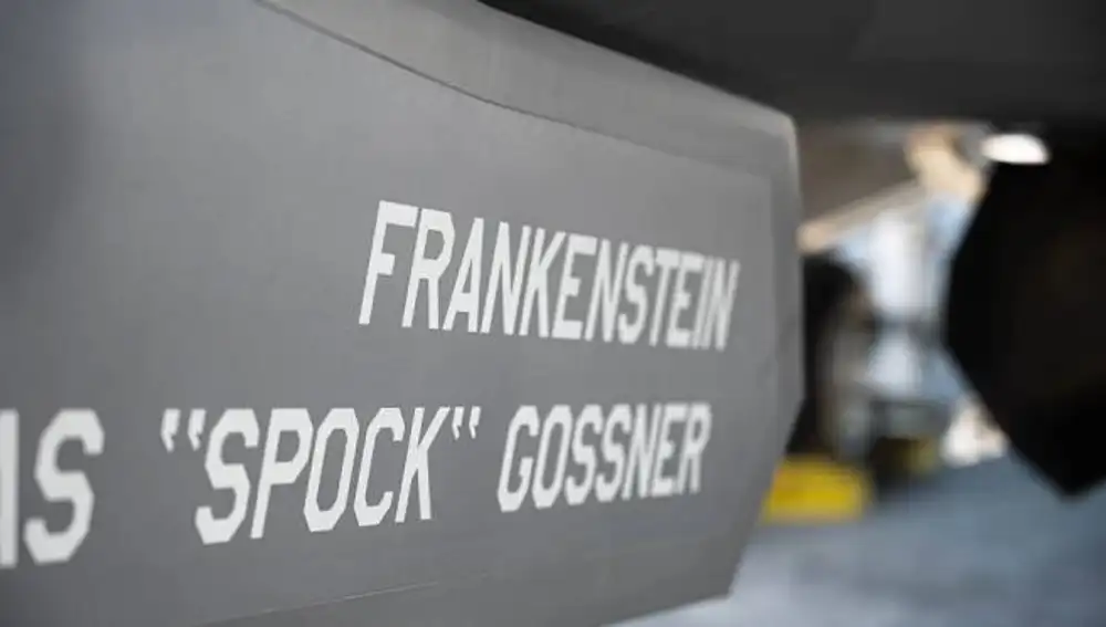 Detalle del Frankenjet.