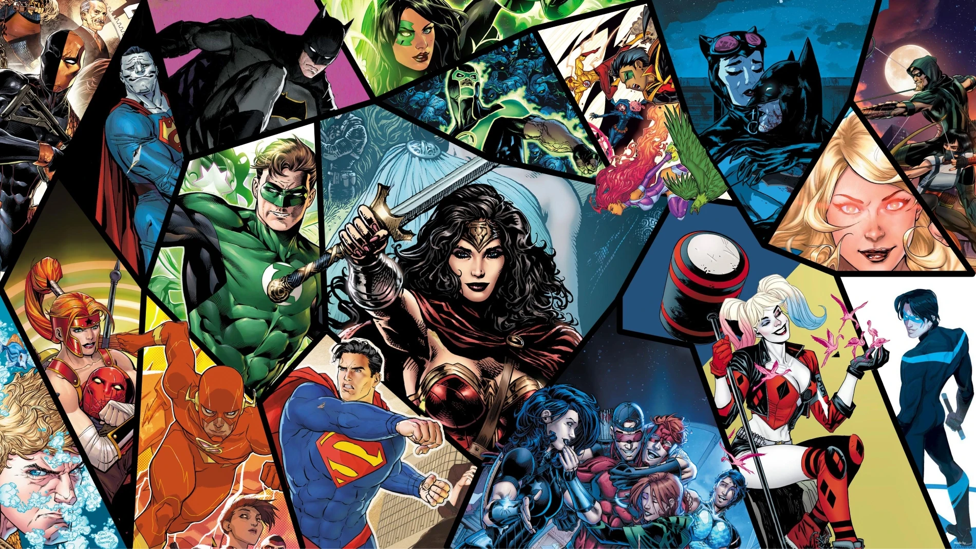 El Universo DC reúne a los héroes más icónicos de los cómics