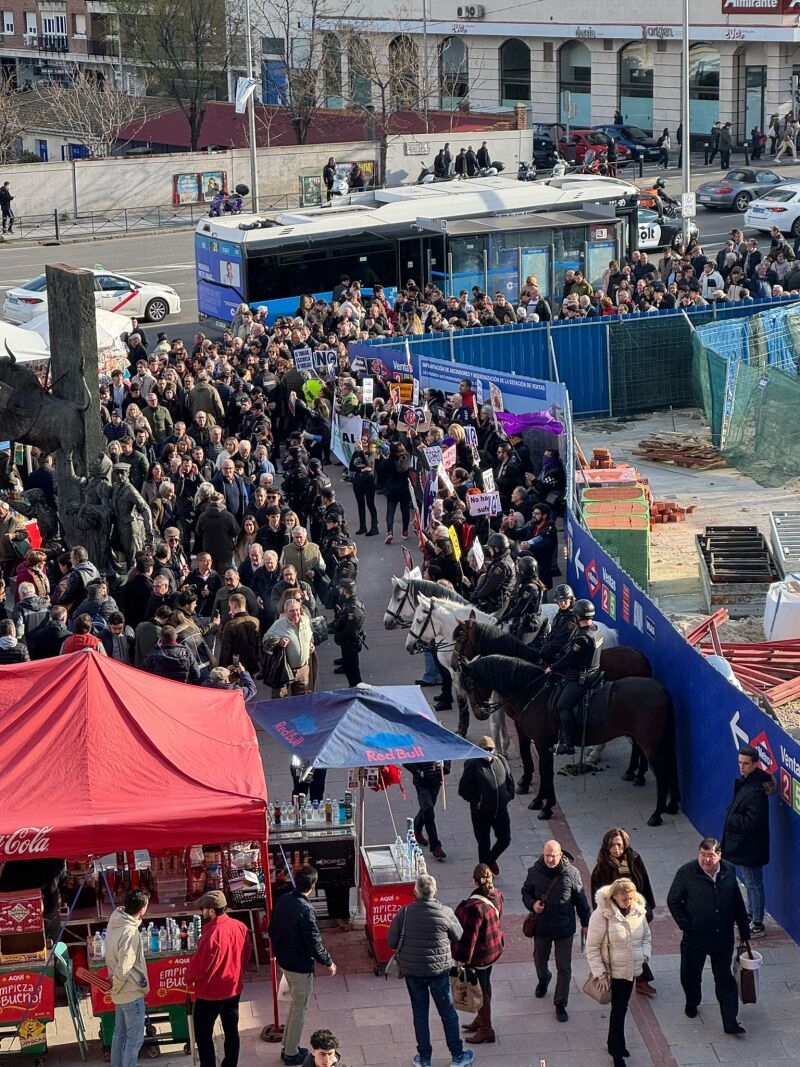 Las obras provocaron que el acceso a la plaza fuera muy limitado