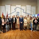 El presidente de la Diputación de Valladolid, Conrado Íscar presenta la campaña de promoción de las diferentes celebraciones de la Semana Santa 2025 en la provincia de Valladolid