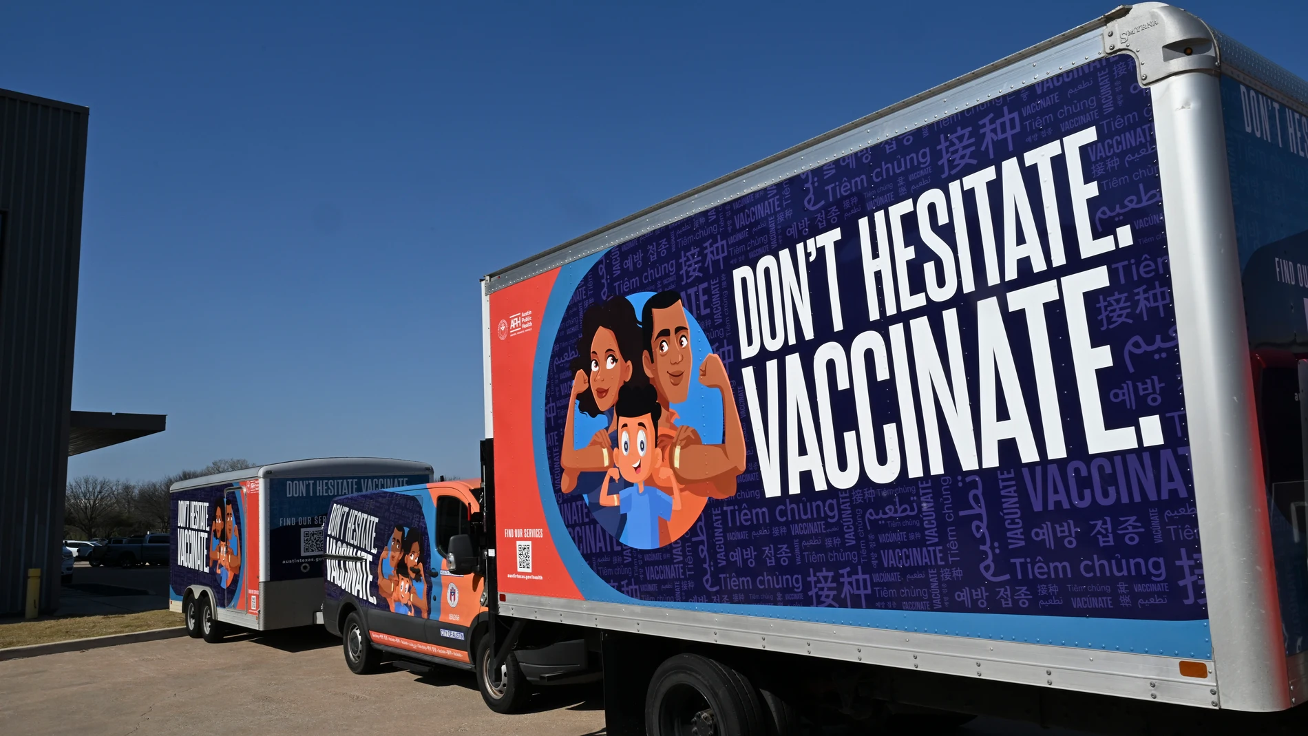 Campaña para fomentar la vacunación en Estados Unidos