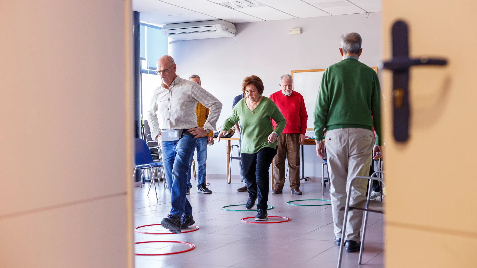Actividades para los usuarios de la asociación de enfermos de Parkinson