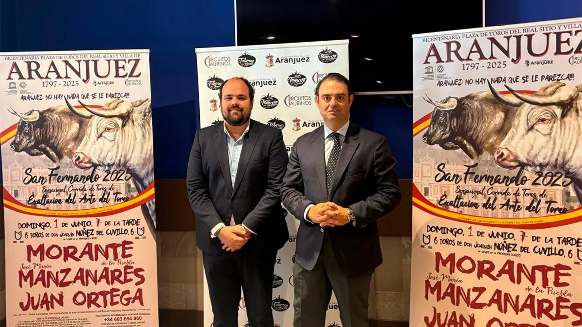 Una joya para una plaza con historia: Aranjuez ya tiene cartel