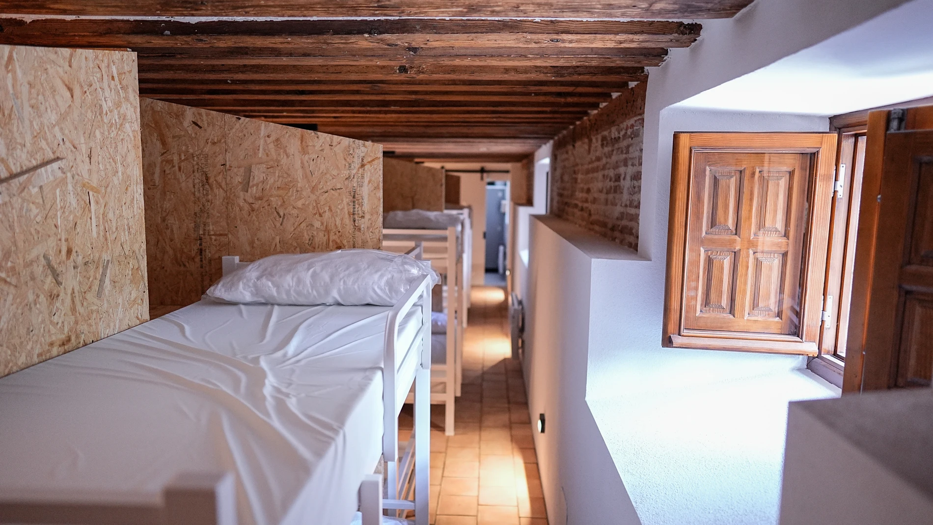 Madrid abre su primer albergue estable para peregrinos REMITIDA / HANDOUT por AYUNTAMIENTO DE MADRID Fotografía remitida a medios de comunicación exclusivamente para ilustrar la noticia a la que hace referencia la imagen, y citando la procedencia de la imagen en la firma 10/04/2025