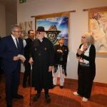 El presidente de la Diputación de Alicante, Toni Pérez, hoy en Villa Adelaida en Santa Pola