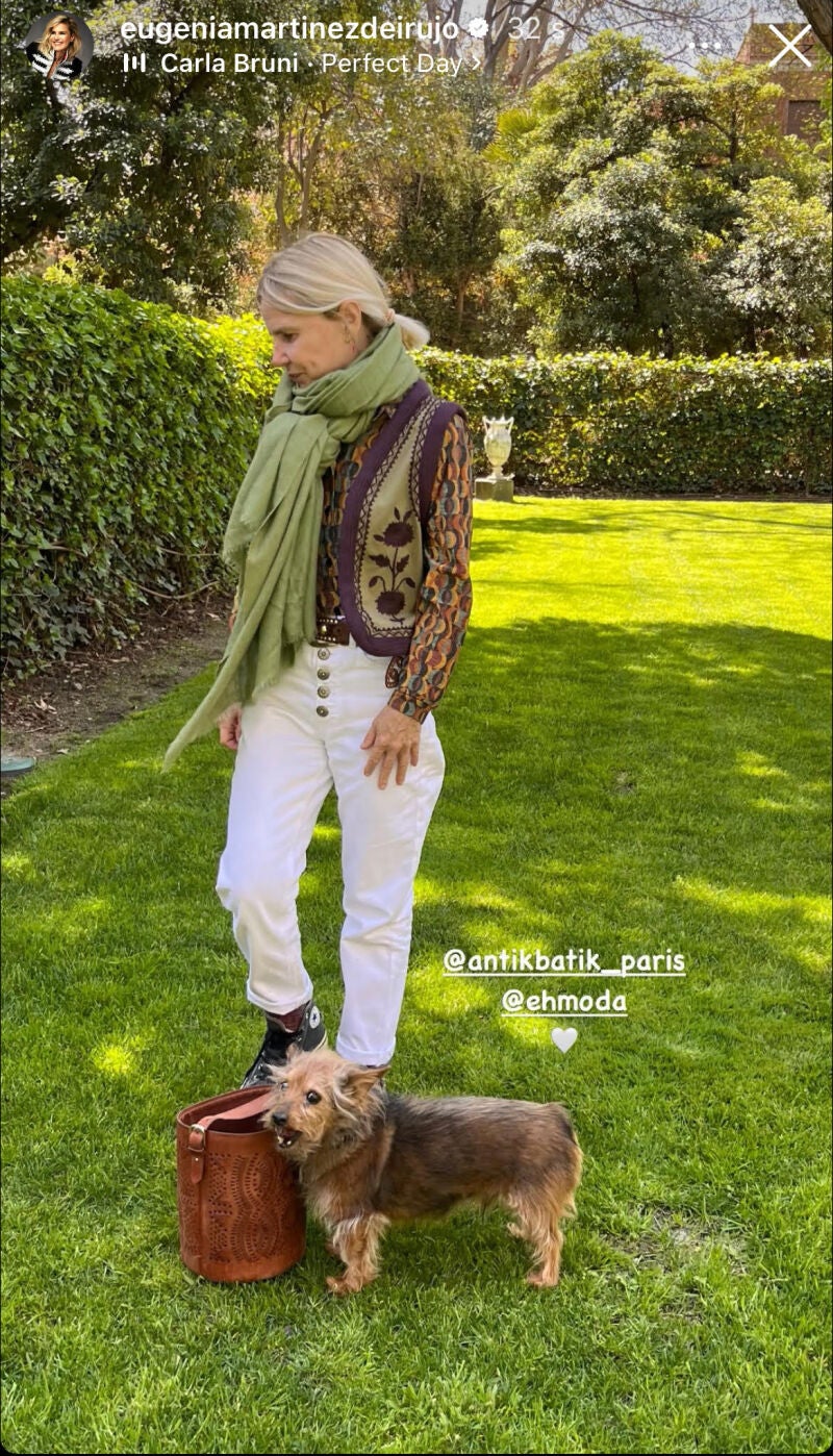 El look de Eugenia Martínez de Irujo.