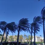Alerta por viento en Almería