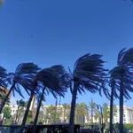 Alerta por viento en Almería