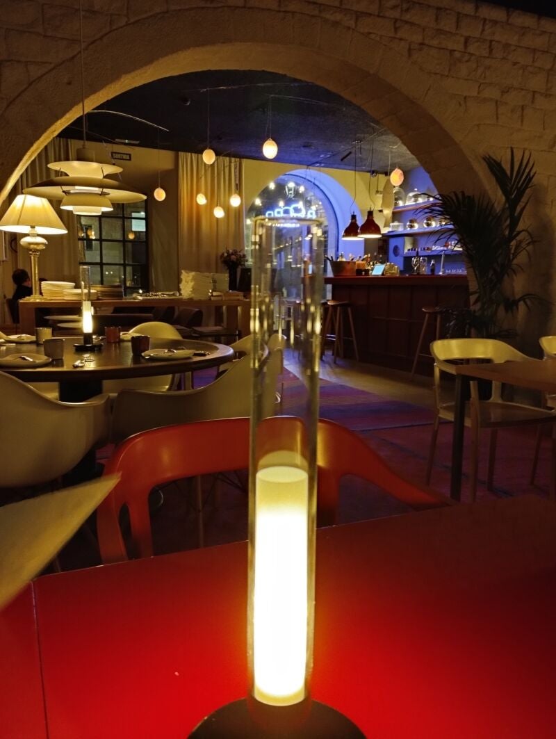 «a» Restaurant] del Hotel Neri Relais & Chateaux 