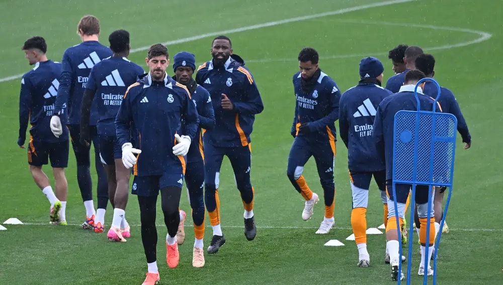 Entrenamiento del Real Madrid