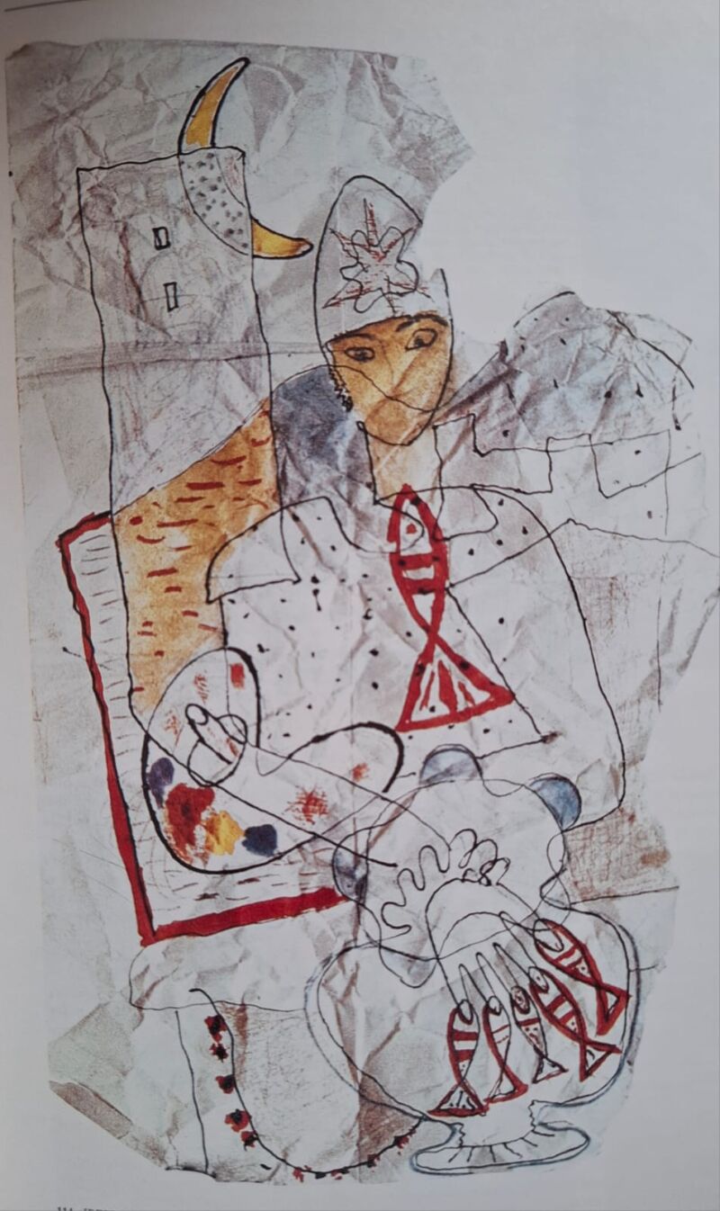 Salvador Dalí retratado por Federico García Lorca