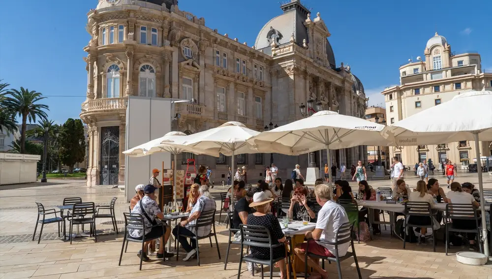 Turistas en Cartagena