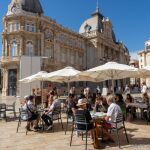 Turistas en Cartagena