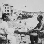 Lorca y Dalí fotografiados por Anna Maria Dalí