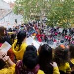 Pregón el pasado año en las fiestas de la localidad vallisoletana