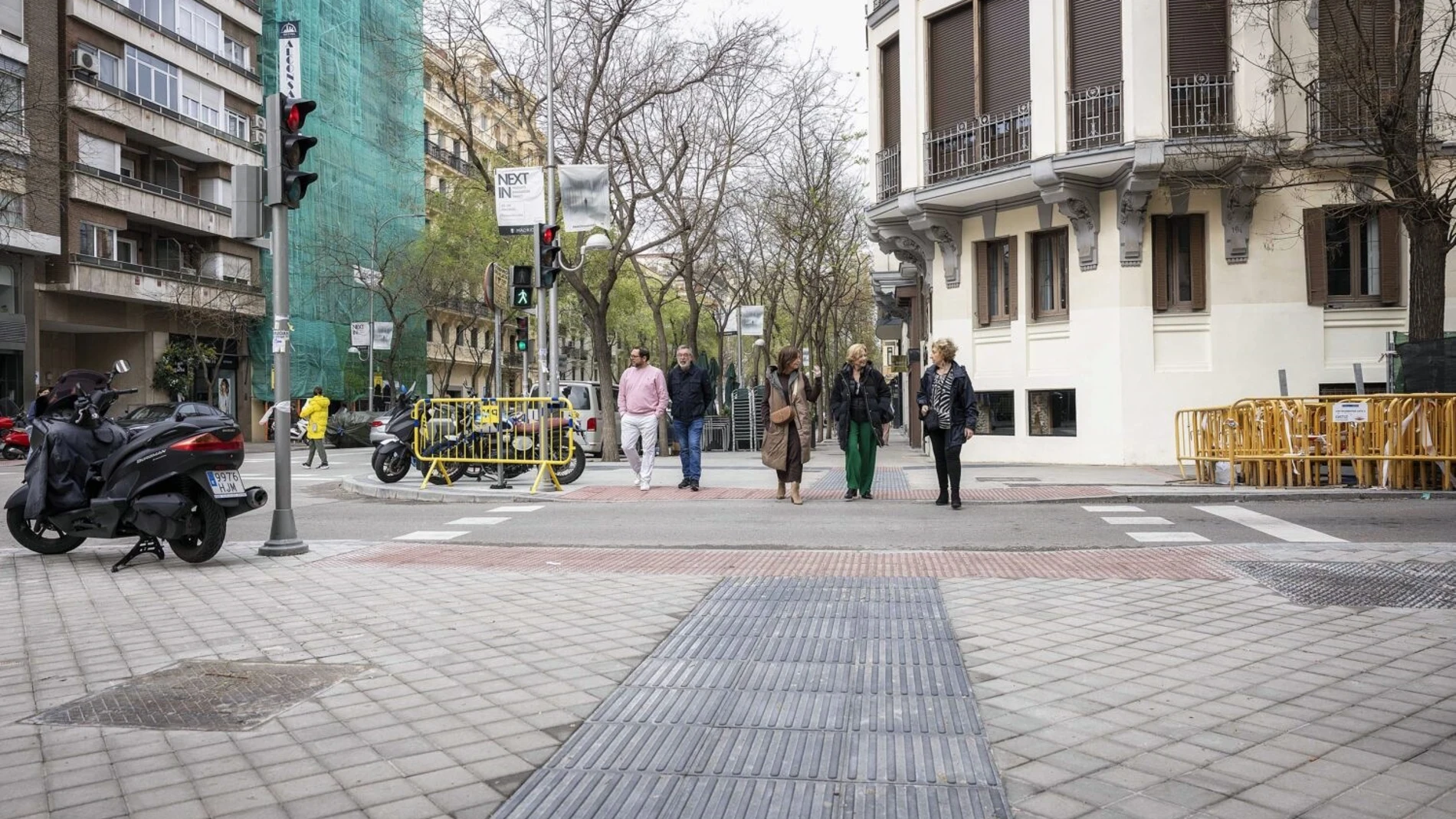 La delegada de Obras y Equipamientos, Paloma García Romero, ha visitado esta mañana los recién finalizados trabajos de mejora de las aceras que el Ayuntamiento ha llevado a cabo en el tramo de calle Ortega Gasset REMITIDA / HANDOUT por AYUNTAMIENTO DE MADRID Fotografía remitida a medios de comunicación exclusivamente para ilustrar la noticia a la que hace referencia la imagen, y citando la procedencia de la imagen en la firma 12/04/2025
