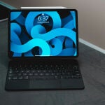 Un iPad Pro con teclado