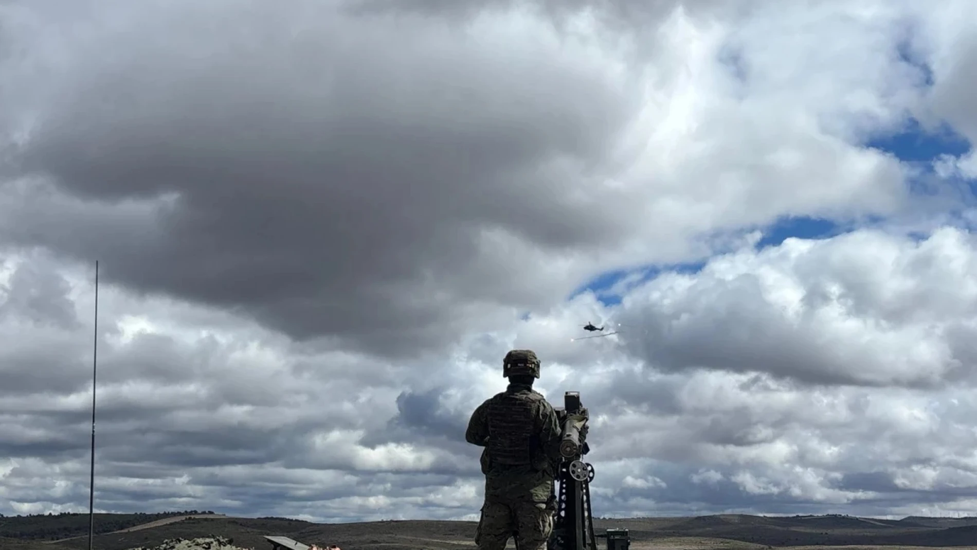 El Ejército de Tierra pone a prueba su defensa antiaérea en Chinchilla