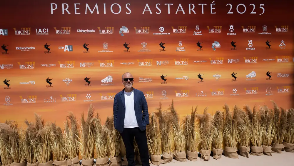 Javier Gutiérrez en los Premios Astarté de Ibicine