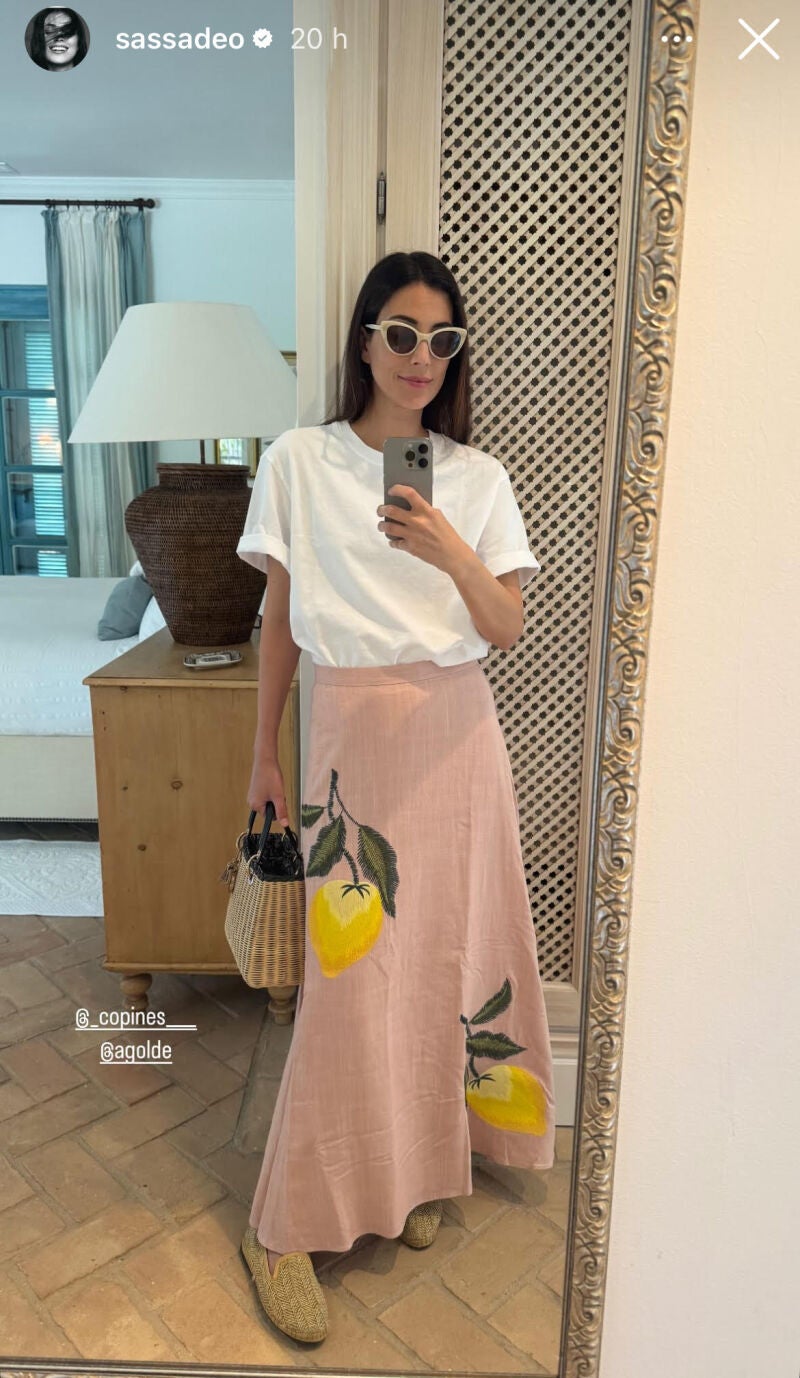 El look de Sassa de Osma.