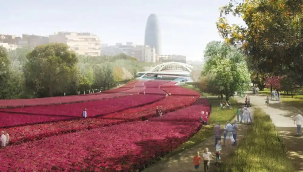 Ilustración del futuro parque