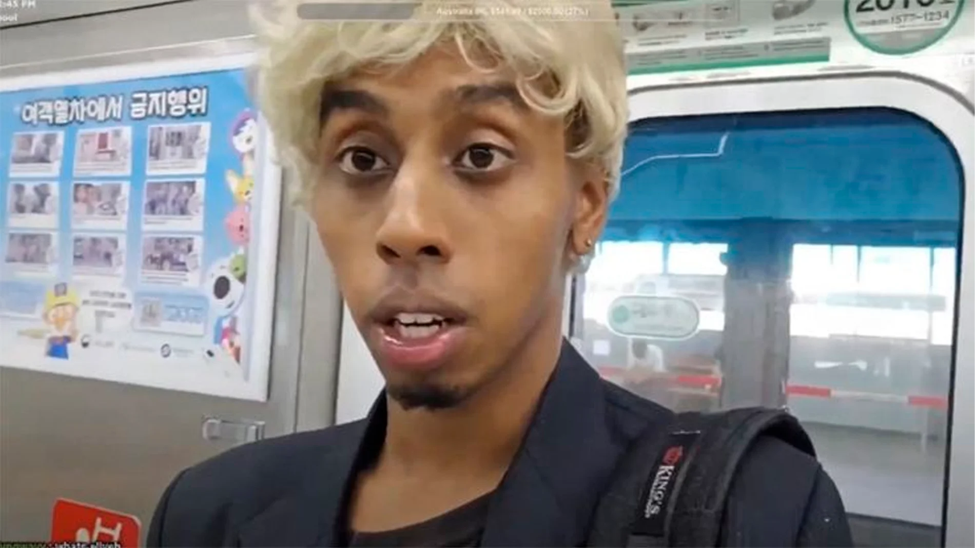 El streamer estadounidense Johnny Somali se enfrenta a nuevos cargos por sus controvertidas retransmisiones desde Corea del Sur