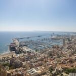 Vista panorámica de la ciudad de Alicante
