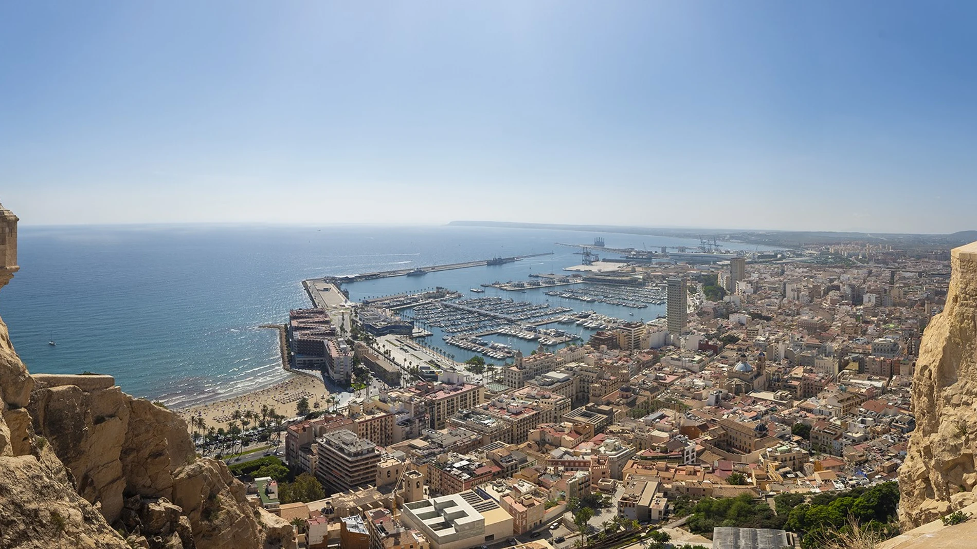 Vista panorámica de la ciudad de Alicante