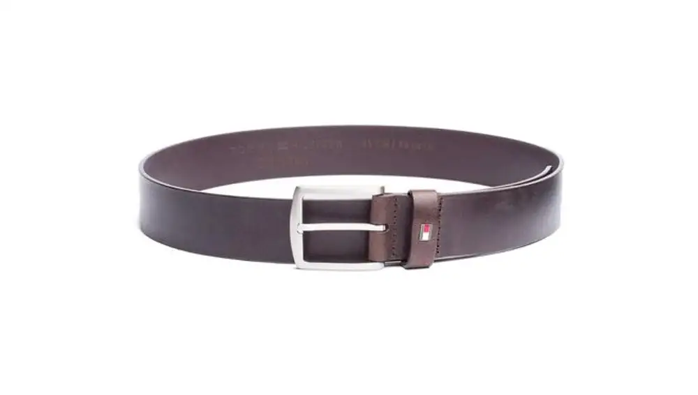 cinturón de piel Tommy Hilfiger