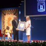 Entrega del título de Hijo Adoptivo de Marbella a Vargas Llosa