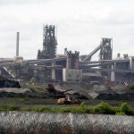  Imagen de la acería de British Steel en Scunthorpe (Inglaterra)