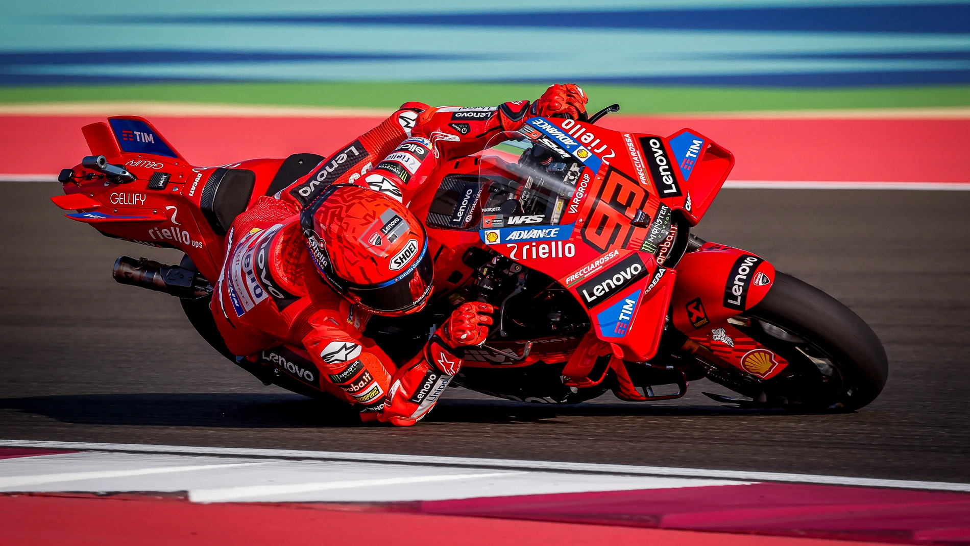 (Foto de ARCHIVO) 93 MARQUEZ Marc (spa), Ducati Lenovo Team, Ducati Desmosedici GP25, action during the 2025 MotoGP Qatar Airways Grand Prix of Qatar on the Losail International Circuit from April 11 to 13, in Lusail, Qatar - Photo Paulo Maria / DPPI AFP7 08/03/2024 ONLY FOR USE IN SPAIN