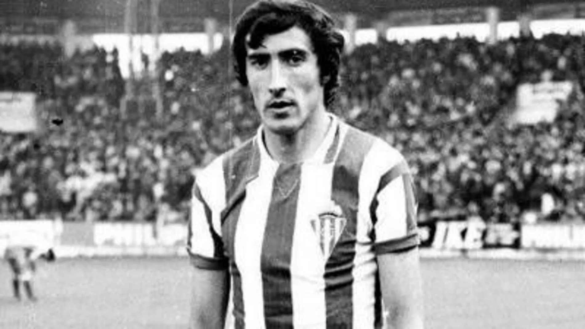 Abel, delantero legendario del Sporting de Gijón