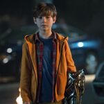 Con el actor Jacob Tremblay, el niño de la película, empieza todo